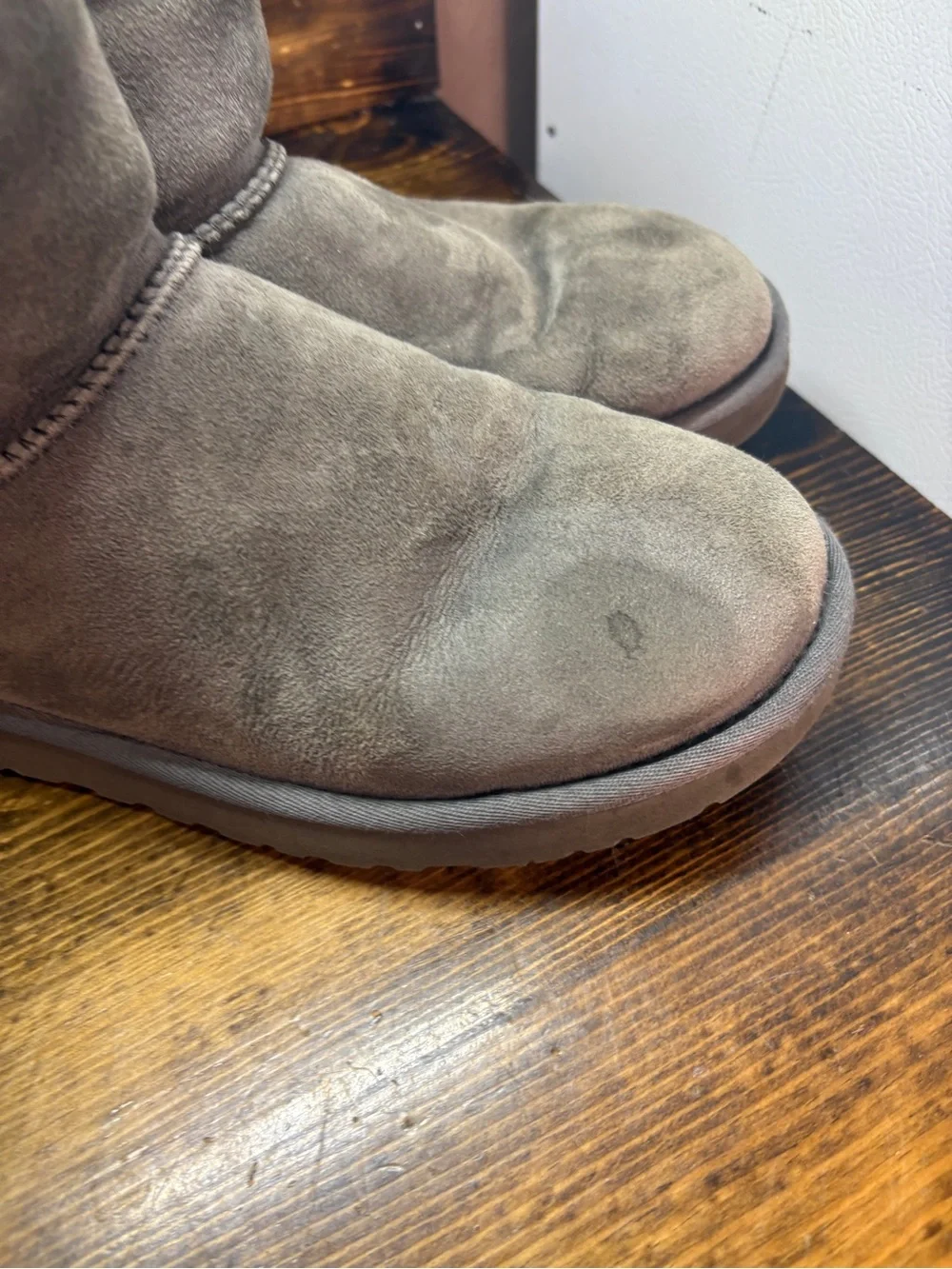 Ugg gray boots size 8